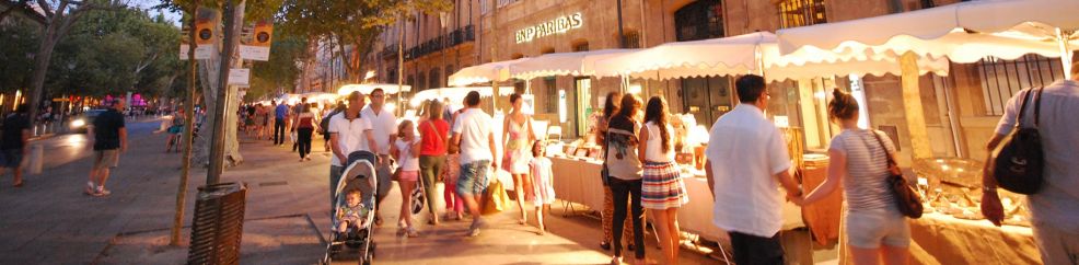 Cours Mirabeau market place